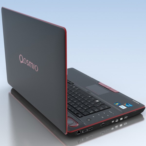 3ds max notebook toshiba qosmio x500 - Notebook TOSHIBA Qosmio X500.MAX by 3DLocker